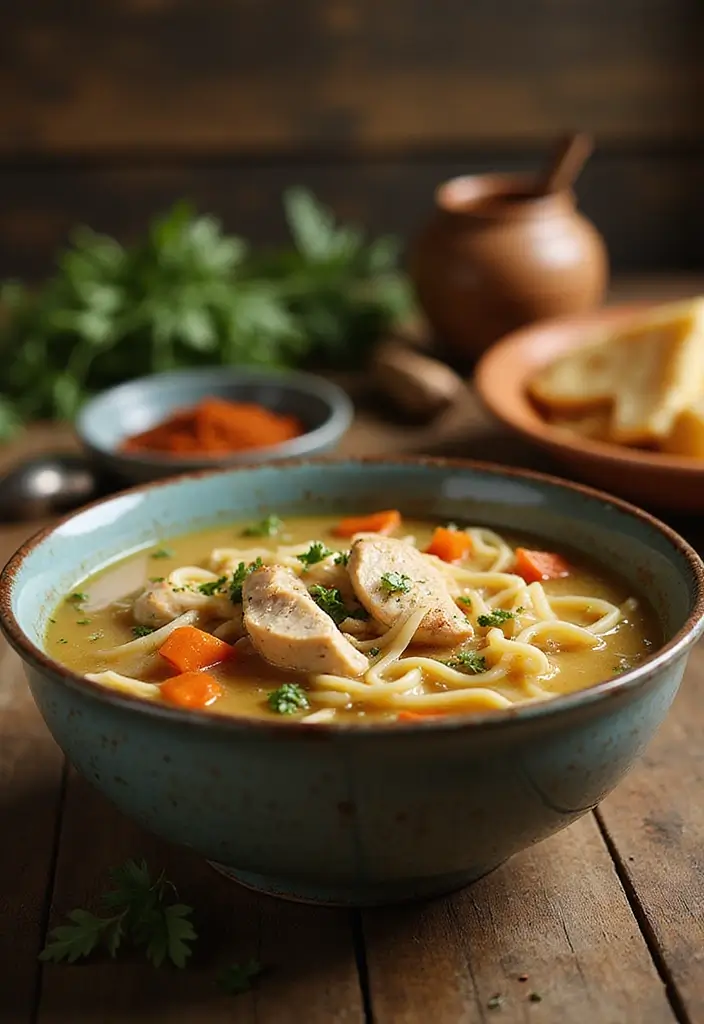26 Canning Chicken Noodle Soup Recipes for Meal Prep Magic - 1. Classic Chicken Noodle Soup