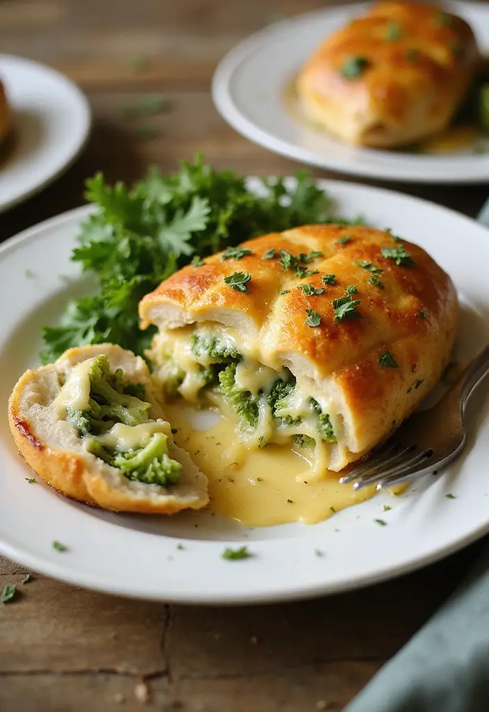 27 Breaded Chicken Breast Recipes That Are Crispy & Easy 12 27 Breaded Chicken Breast Recipes That Are Crispy & Easy - 11. Cheesy Broccoli Stuffed Chicken