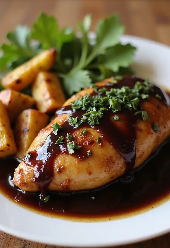 27 Breaded Chicken Breast Recipes That Are Crispy & Easy 13 27 Breaded Chicken Breast Recipes That Are Crispy & Easy - 12. Balsamic Glazed Chicken