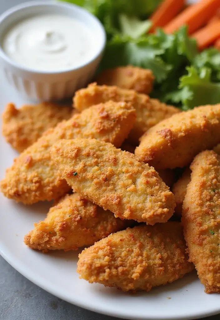 27 Breaded Chicken Breast Recipes That Are Crispy & Easy 24 27 Breaded Chicken Breast Recipes That Are Crispy & Easy - 23. Ranch Chicken Tenders