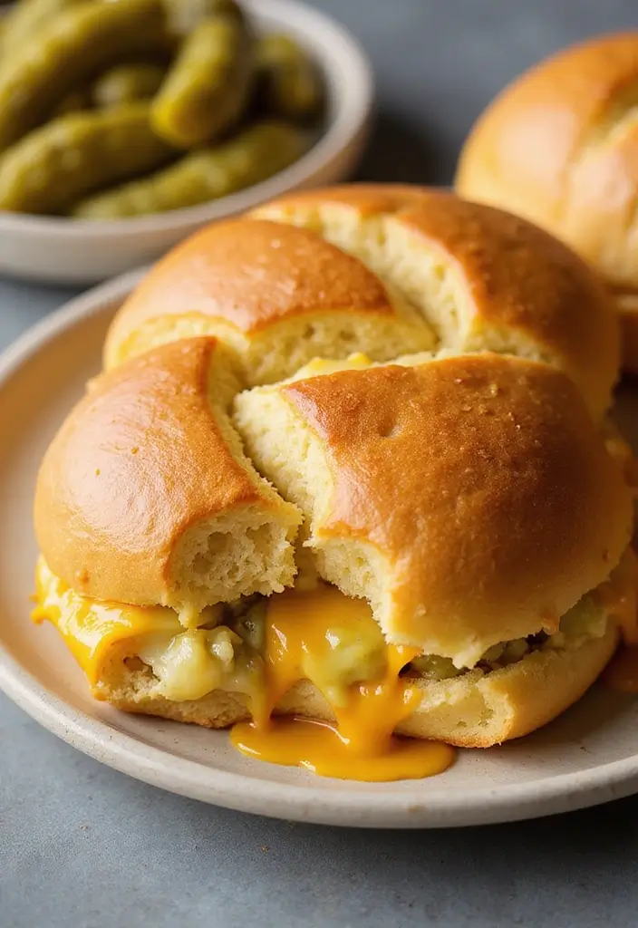 27 Chicken Bacon Ranch Stuffed Bread Recipes That Are Melty Goodness - 16. Honey Mustard Chicken Bacon Ranch Stuffed Bread