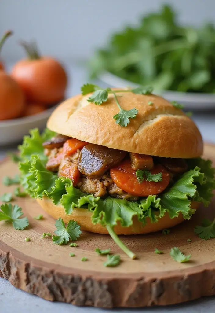 27 Chicken Bacon Ranch Stuffed Bread Recipes That Are Melty Goodness - 24. Vegan Chicken Bacon Ranch Stuffed Bread