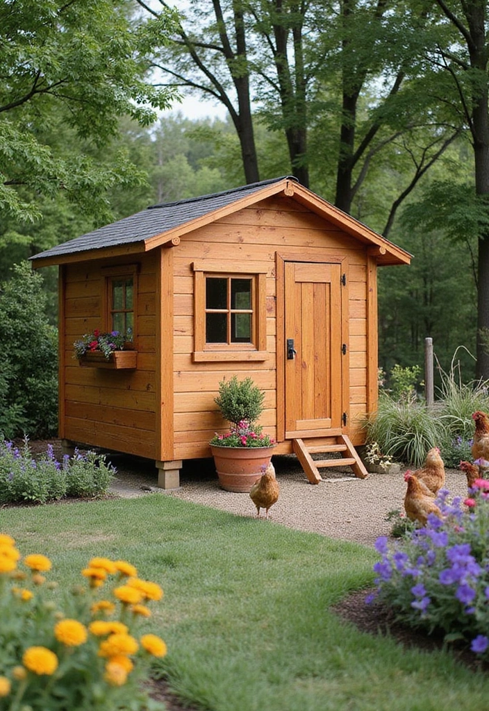 27 Chicken Coop with Run Designs That Fit Any Yard 2 27 Chicken Coop with Run Designs That Fit Any Yard - 1. Cozy Cottage Coop