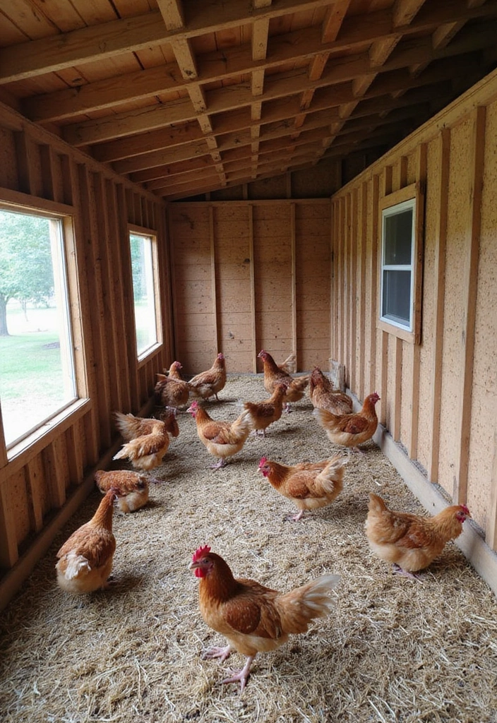 27 Chicken Coop with Run Designs That Fit Any Yard 12 27 Chicken Coop with Run Designs That Fit Any Yard - 11. Quadruple Nesting Coop