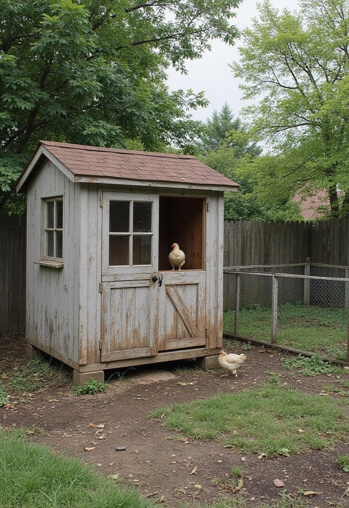 27 Chicken Coop with Run Designs That Fit Any Yard 20 27 Chicken Coop with Run Designs That Fit Any Yard - 19. Garden Shed Coop