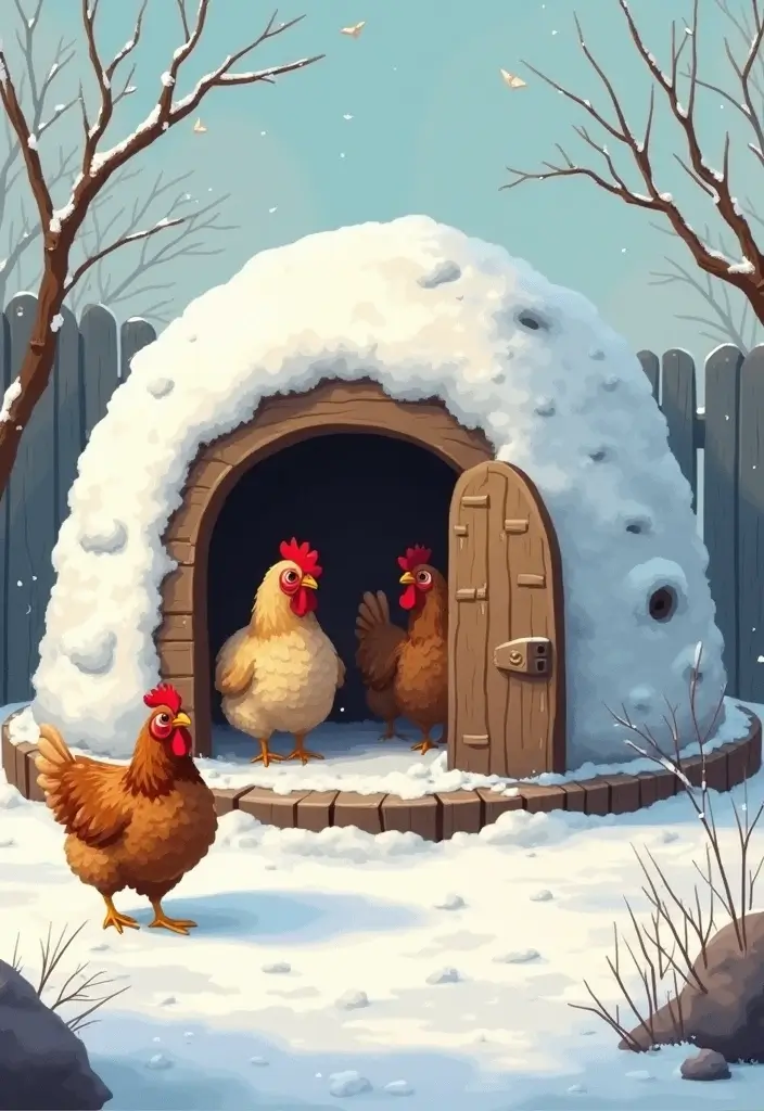 27 Chicken Coop with Run Designs That Fit Any Yard 26 27 Chicken Coop with Run Designs That Fit Any Yard - 25. Cozy Igloo Coop