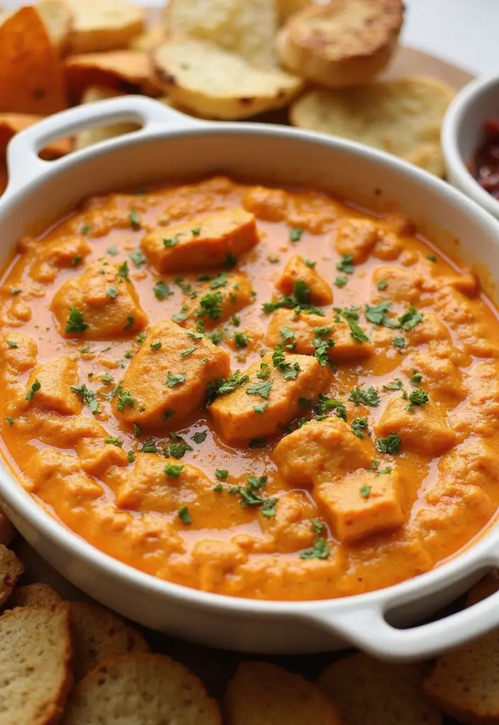 27 Creamy Buffalo Chicken Dip Recipes That Are Party Favorites 11 27 Creamy Buffalo Chicken Dip Recipes That Are Party Favorites - 10. Sweet and Spicy Buffalo Chicken Dip