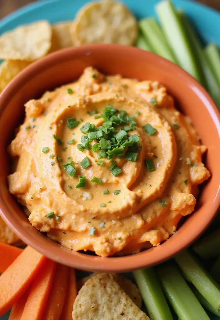 27 Creamy Buffalo Chicken Dip Recipes That Are Party Favorites 13 27 Creamy Buffalo Chicken Dip Recipes That Are Party Favorites - 12. Coconut Milk Buffalo Chicken Dip