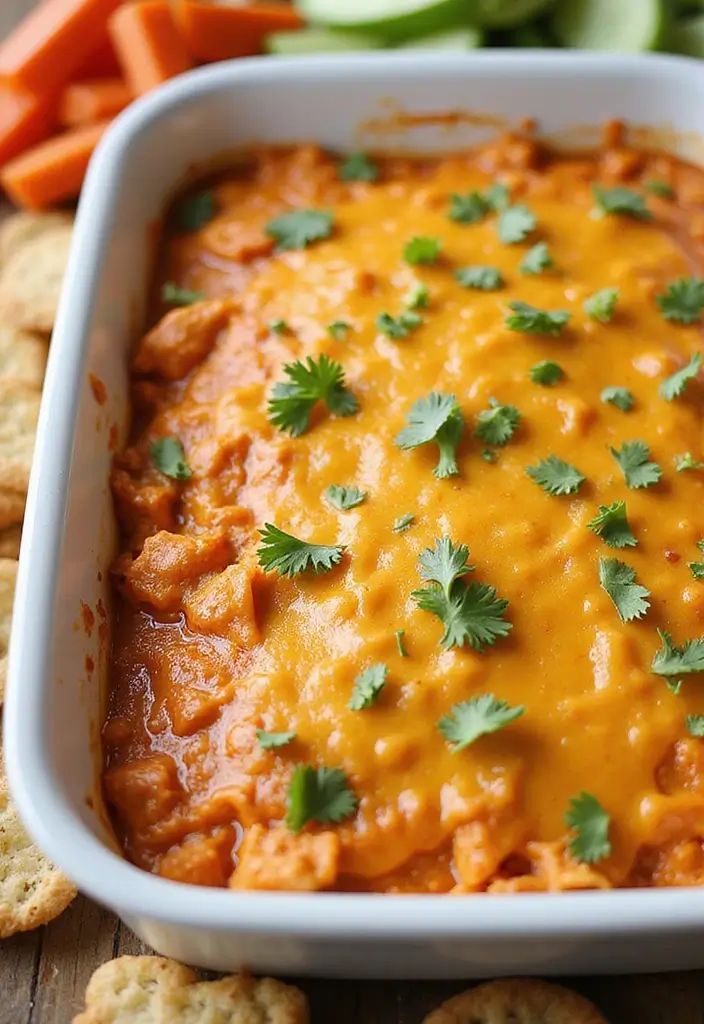 27 Creamy Buffalo Chicken Dip Recipes That Are Party Favorites 15 27 Creamy Buffalo Chicken Dip Recipes That Are Party Favorites - 14. Buffalo Chicken Dip with Ranch Seasoning