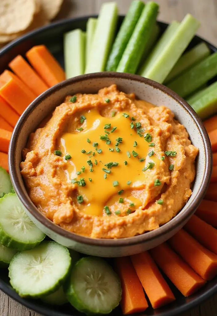 27 Creamy Buffalo Chicken Dip Recipes That Are Party Favorites 18 27 Creamy Buffalo Chicken Dip Recipes That Are Party Favorites - 17. Buffalo Chicken Dip with Cauliflower