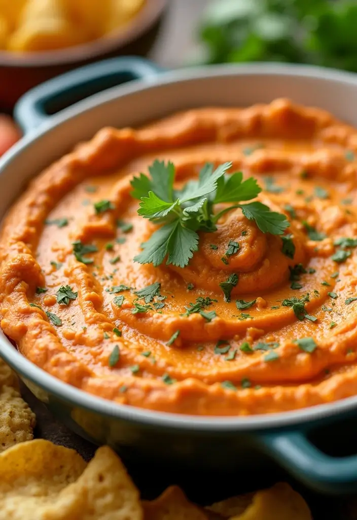 27 Creamy Buffalo Chicken Dip Recipes That Are Party Favorites 22 27 Creamy Buffalo Chicken Dip Recipes That Are Party Favorites - 21. Buffalo Chicken Dip with Cilantro