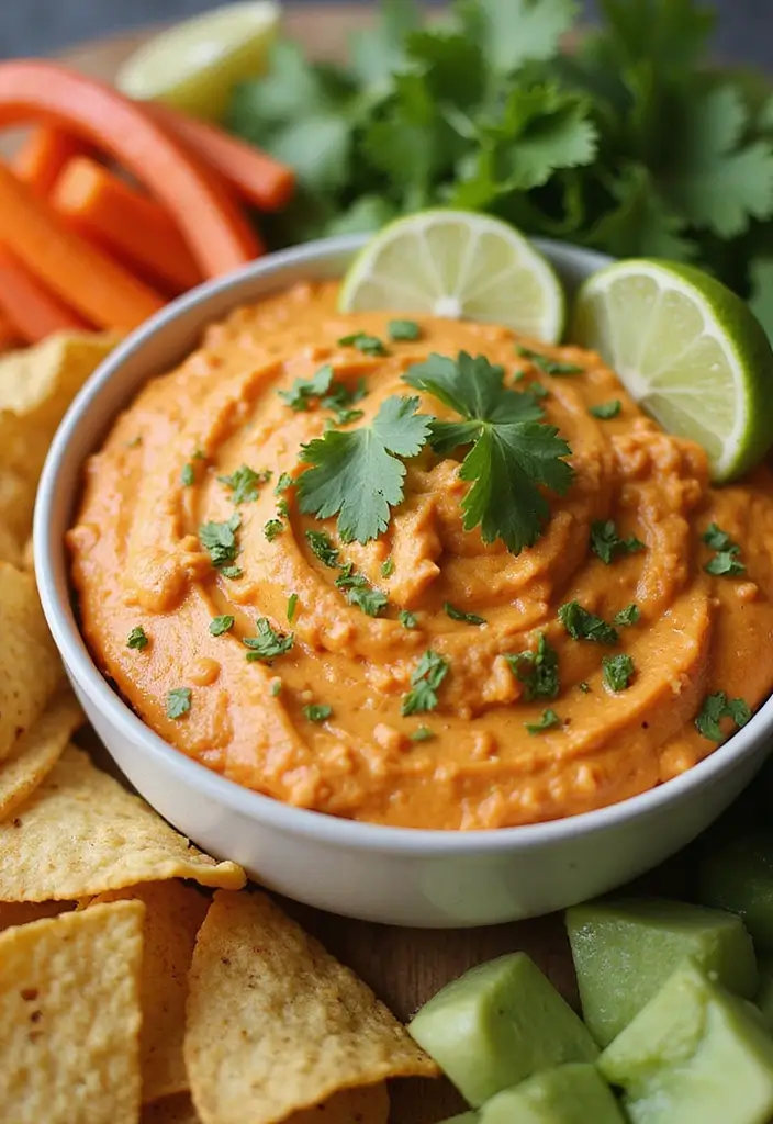 27 Creamy Buffalo Chicken Dip Recipes That Are Party Favorites 26 27 Creamy Buffalo Chicken Dip Recipes That Are Party Favorites - 25. Buffalo Chicken Dip with Cilantro Lime