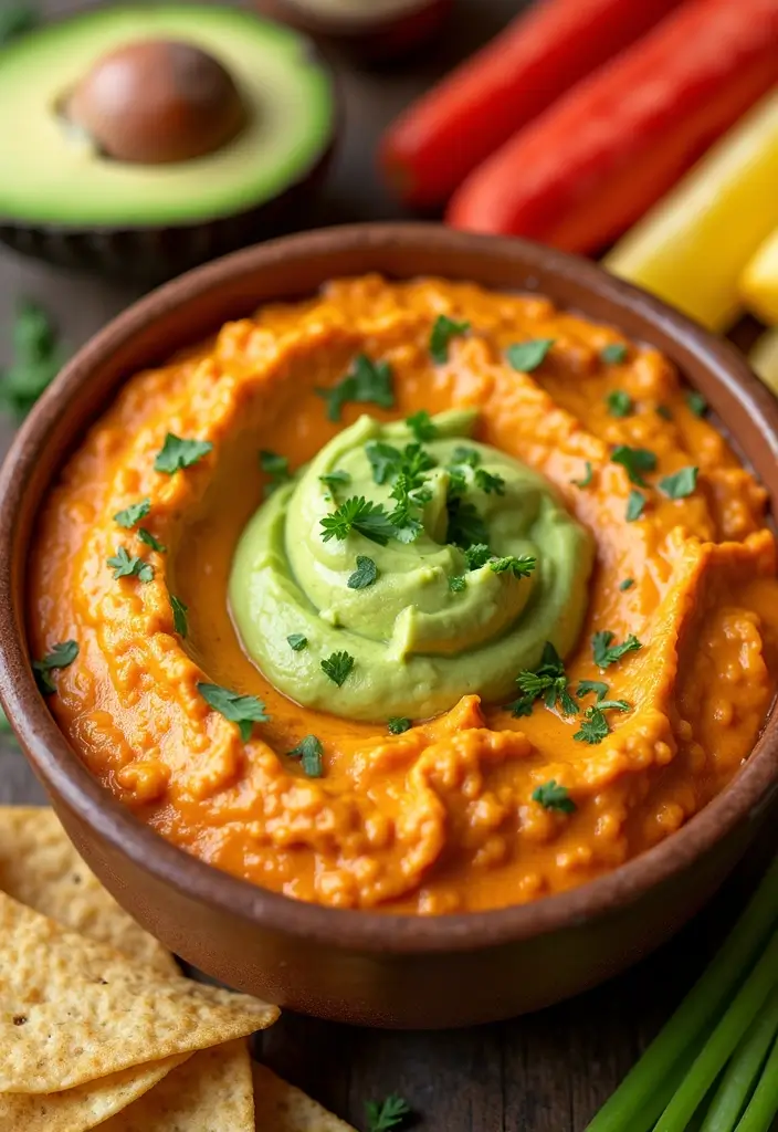 27 Creamy Buffalo Chicken Dip Recipes That Are Party Favorites 4 27 Creamy Buffalo Chicken Dip Recipes That Are Party Favorites - 3. Buffalo Chicken Dip with Creamy Avocado