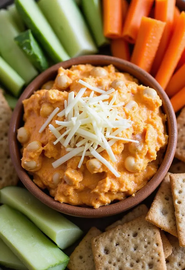 27 Creamy Buffalo Chicken Dip Recipes That Are Party Favorites 10 27 Creamy Buffalo Chicken Dip Recipes That Are Party Favorites - 9. Buffalo Chicken Dip with White Beans