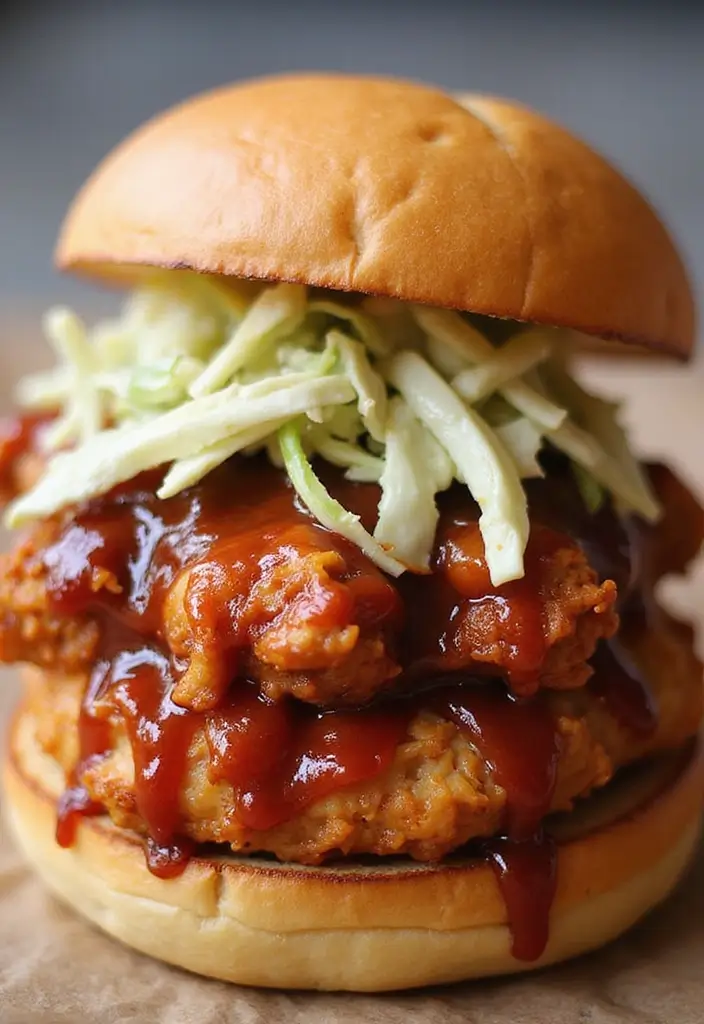 27 Crispy Chicken Sandwich Recipes That Are Better Than Takeout 3 27 Crispy Chicken Sandwich Recipes That Are Better Than Takeout - 2. Crispy BBQ Chicken Sandwich