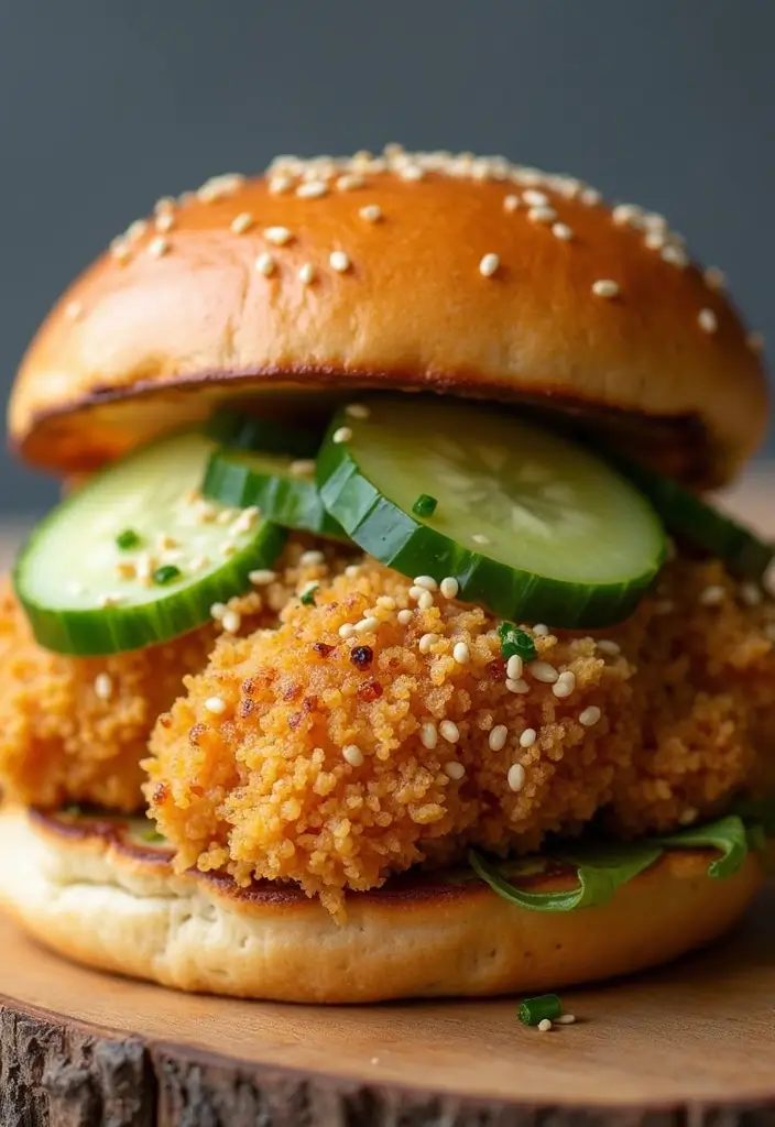 27 Crispy Chicken Sandwich Recipes That Are Better Than Takeout 4 27 Crispy Chicken Sandwich Recipes That Are Better Than Takeout - 3. Asian-inspired Panko Chicken Sandwich