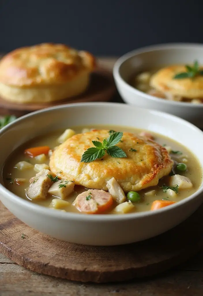 27 Easy Chicken Pot Pie Soup Recipes That Feel Comforting - 16. Chicken Pot Pie Soup with Fennel