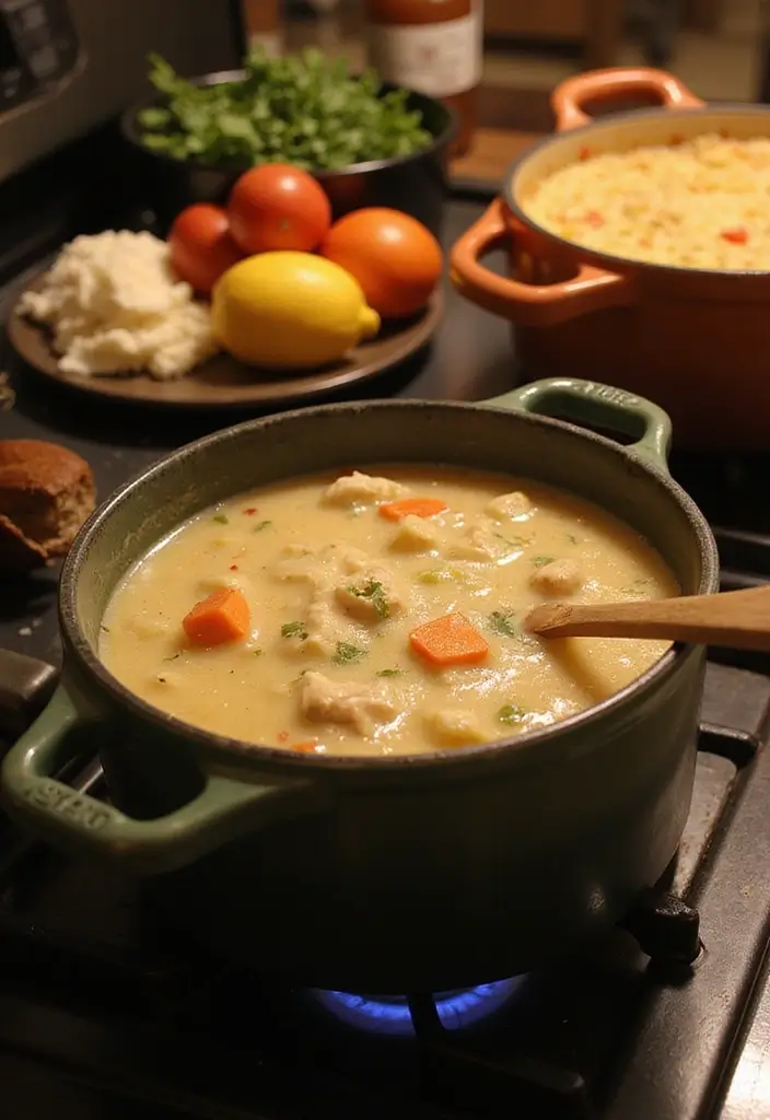 27 Easy Chicken Pot Pie Soup Recipes That Feel Comforting - 8. One-Pot Chicken Pot Pie Soup