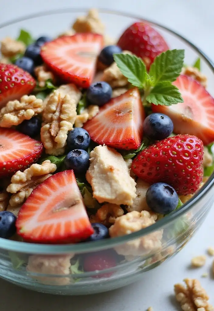 27 Ina Garten Chicken Salad Recipes That Feel Elegant & Easy - 11. Berry Chicken Salad