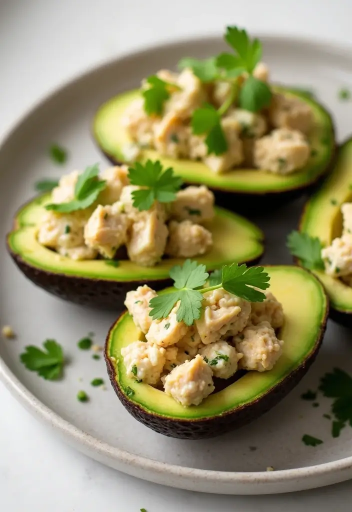 27 Ina Garten Chicken Salad Recipes That Feel Elegant & Easy - 5. Avocado Chicken Salad