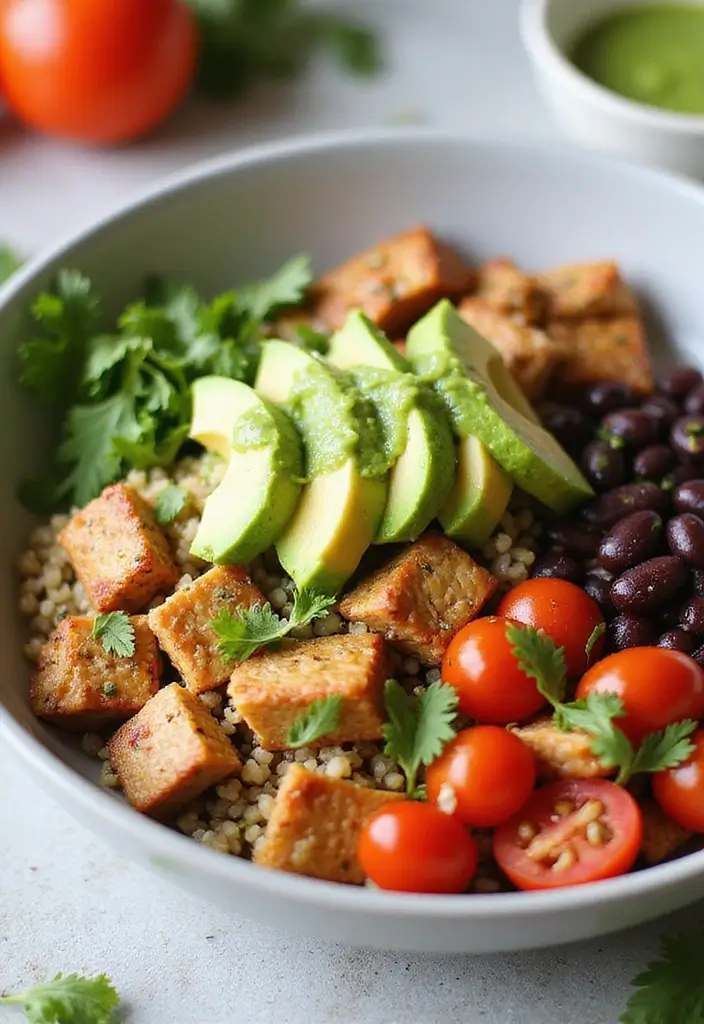 27 Peruvian Chicken with Green Sauce Recipes That Taste Authentic - 11. Peruvian Chicken Quinoa Bowl