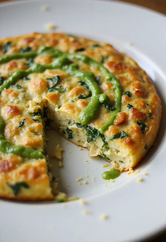 27 Peruvian Chicken with Green Sauce Recipes That Taste Authentic - 26. Peruvian Chicken Frittata with Green Sauce