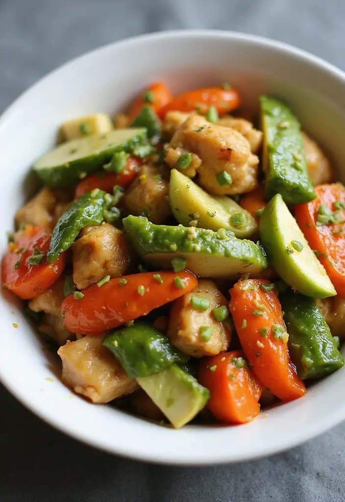 27 Peruvian Chicken with Green Sauce Recipes That Taste Authentic - 27. Peruvian Chicken Stir-Fry with Green Sauce