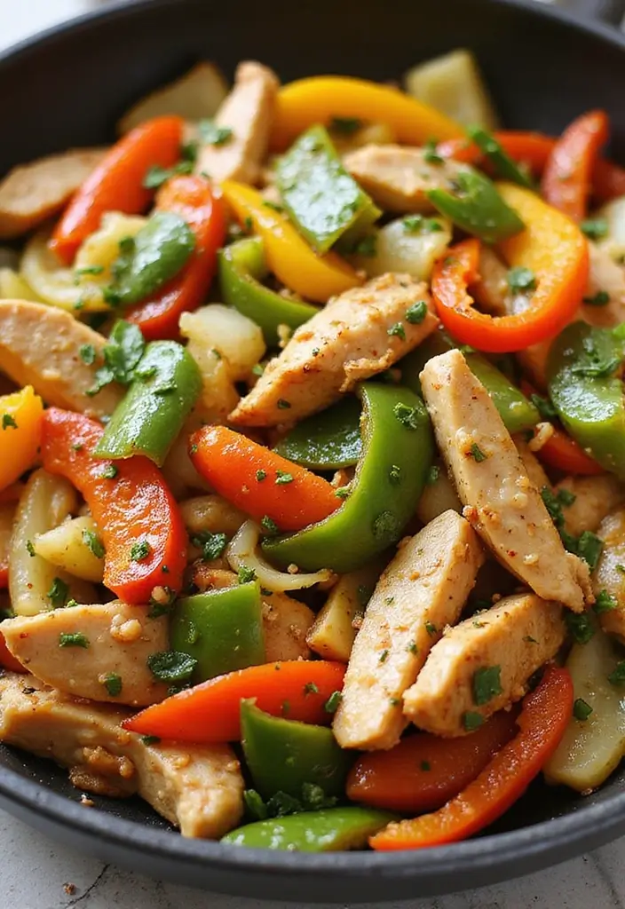 27 Peruvian Chicken with Green Sauce Recipes That Taste Authentic - 5. Peruvian Chicken Stir-Fry with Green Sauce