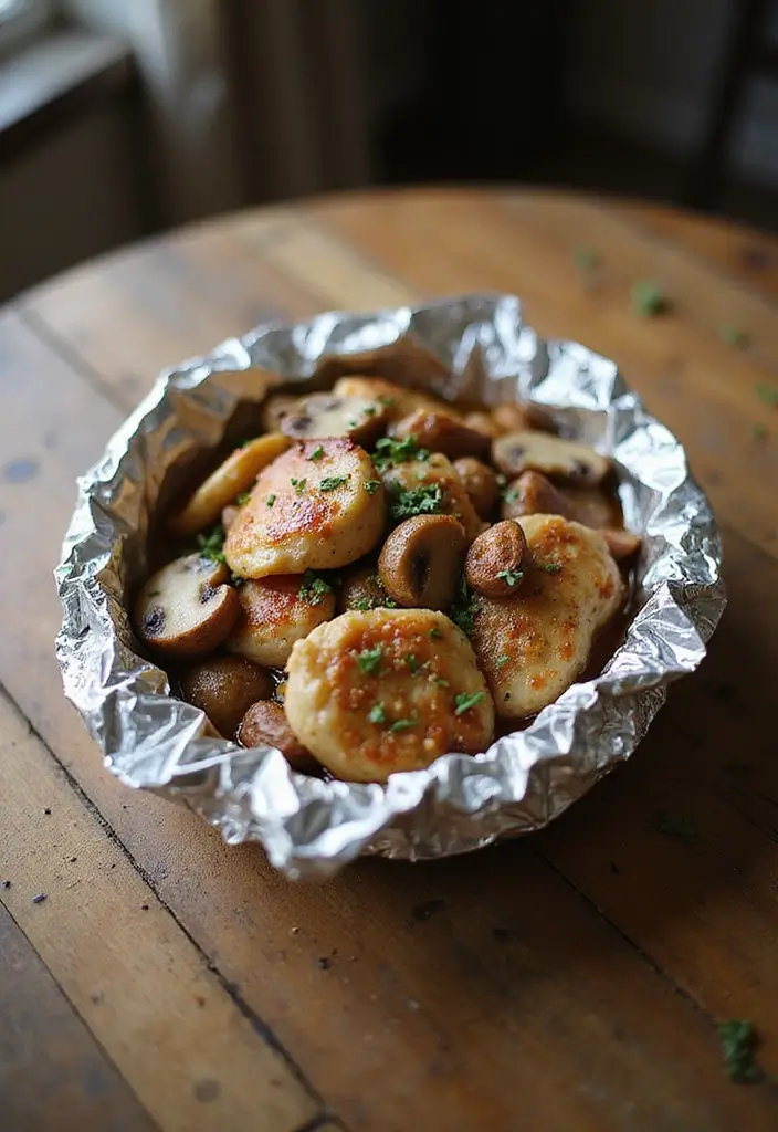 27 Santa Fe Chicken Foil Packet Recipes That Are Easy & Mess-Free 20 27 Santa Fe Chicken Foil Packet Recipes That Are Easy & Mess-Free - 19. Santa Fe Chicken and Mushroom Foil Pack