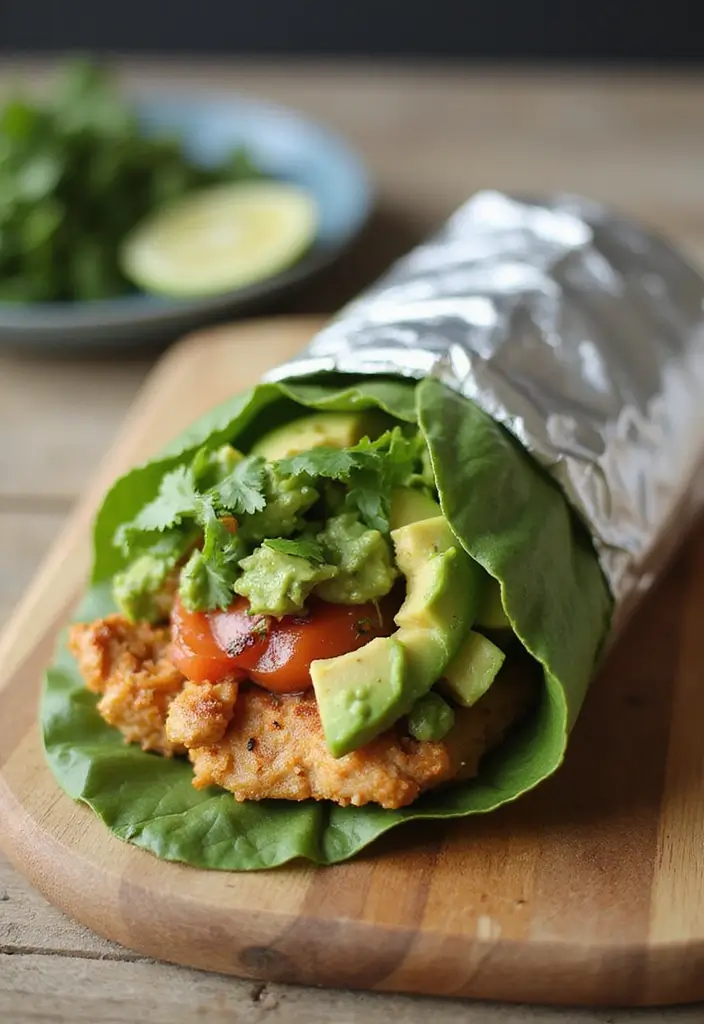 27 Santa Fe Chicken Foil Packet Recipes That Are Easy & Mess-Free 24 27 Santa Fe Chicken Foil Packet Recipes That Are Easy & Mess-Free - 23. Santa Fe Chicken and Avocado Wraps