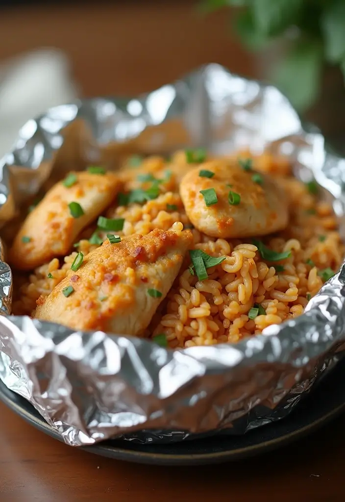 27 Santa Fe Chicken Foil Packet Recipes That Are Easy & Mess-Free 25 27 Santa Fe Chicken Foil Packet Recipes That Are Easy & Mess-Free - 24. Santa Fe Chicken and Brown Rice Pilaf