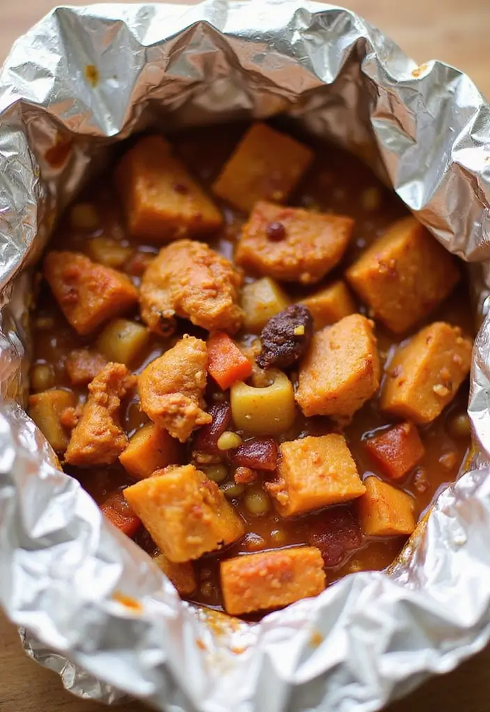 27 Santa Fe Chicken Foil Packet Recipes That Are Easy & Mess-Free 26 27 Santa Fe Chicken Foil Packet Recipes That Are Easy & Mess-Free - 25. Santa Fe Chicken Chili Packets