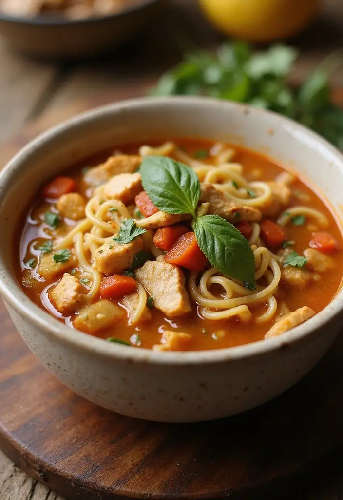 27 Simple Chicken Noodle Soup Recipe Versions That Comfort Instantly 20 27 Simple Chicken Noodle Soup Recipe Versions That Comfort Instantly - 19. Cajun Chicken Noodle Soup