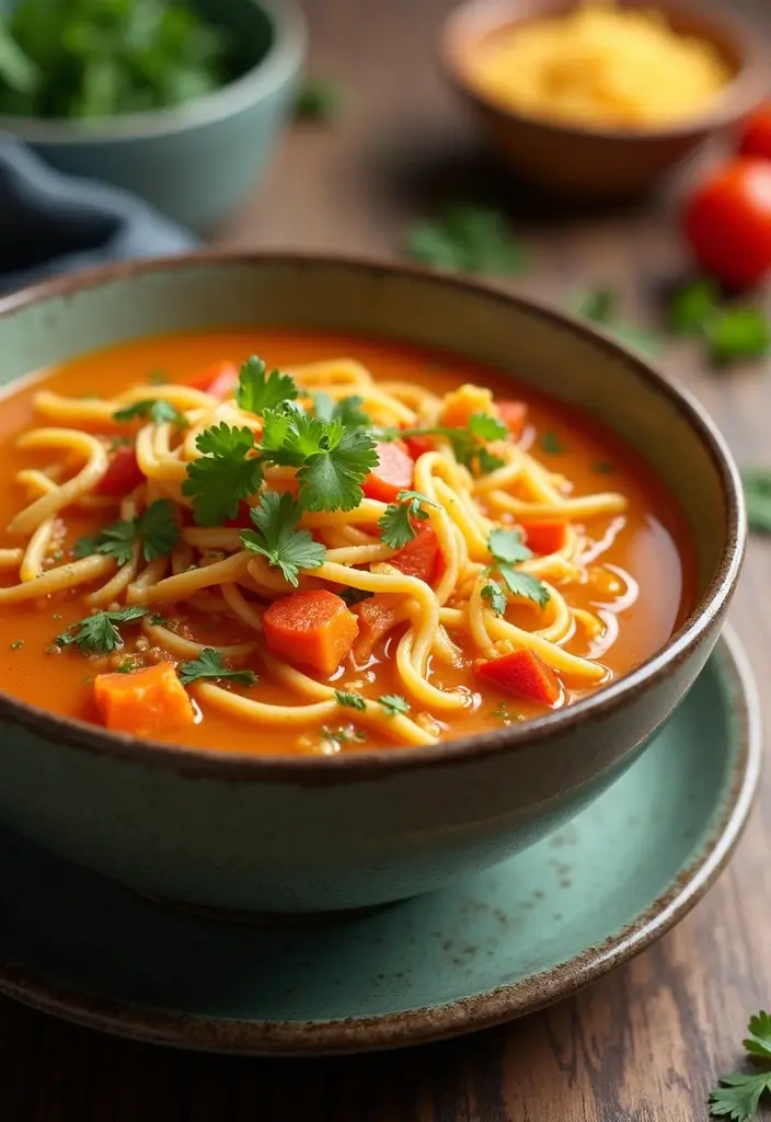 27 Simple Chicken Noodle Soup Recipe Versions That Comfort Instantly 26 27 Simple Chicken Noodle Soup Recipe Versions That Comfort Instantly - 25. Sweet Potato Chicken Noodle Soup