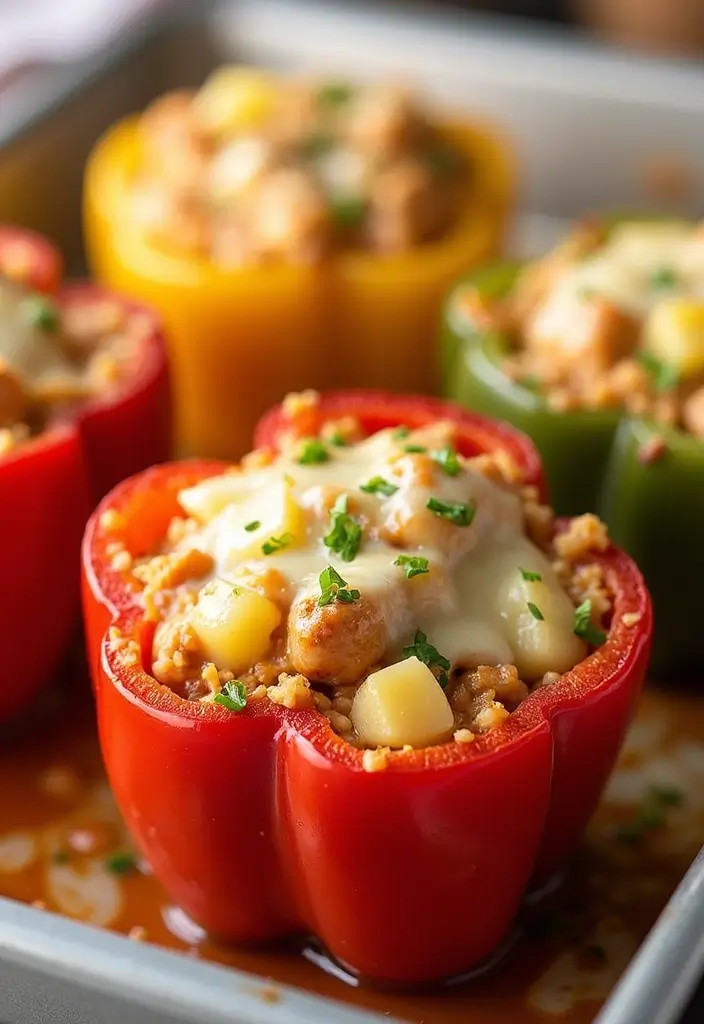 27 Teriyaki Chicken with Pineapple Recipes That Taste Tropical 12 27 Teriyaki Chicken with Pineapple Recipes That Taste Tropical - 11. Teriyaki Chicken and Pineapple Stuffed Peppers