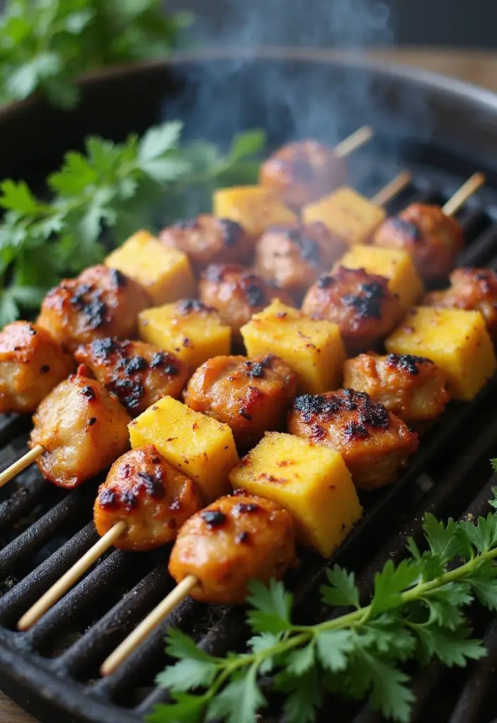 27 Teriyaki Chicken with Pineapple Recipes That Taste Tropical 3 27 Teriyaki Chicken with Pineapple Recipes That Taste Tropical - 2. Teriyaki Chicken Pineapple Skewers