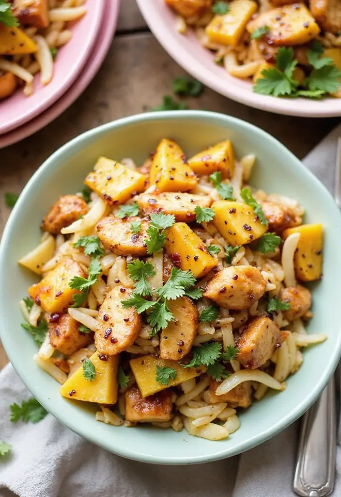 27 Teriyaki Chicken with Pineapple Recipes That Taste Tropical 24 27 Teriyaki Chicken with Pineapple Recipes That Taste Tropical - 23. Teriyaki Chicken Pineapple Slaw