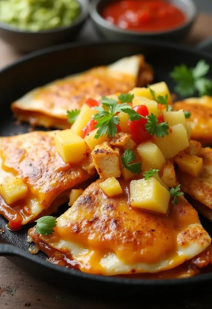27 Teriyaki Chicken with Pineapple Recipes That Taste Tropical 10 27 Teriyaki Chicken with Pineapple Recipes That Taste Tropical - 9. Teriyaki Chicken Pineapple Quesadillas