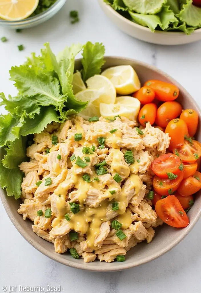 27 Whole30 Chicken Salad Recipes That Are Fresh & Creamy 13 27 Whole30 Chicken Salad Recipes That Are Fresh & Creamy - 12. Honey Mustard Chicken Salad