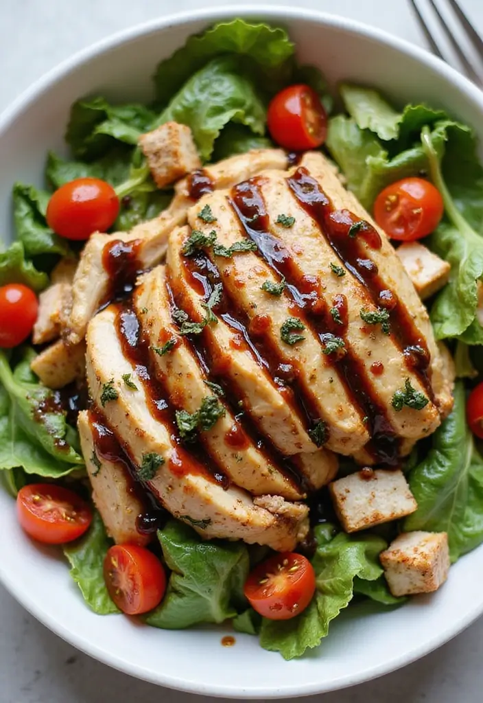 27 Whole30 Chicken Salad Recipes That Are Fresh & Creamy 27 27 Whole30 Chicken Salad Recipes That Are Fresh & Creamy - 26. Balsamic Chicken Salad