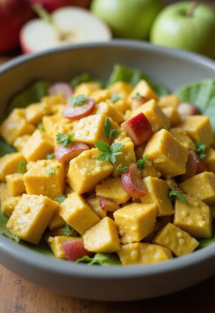 27 Whole30 Chicken Salad Recipes That Are Fresh & Creamy 7 27 Whole30 Chicken Salad Recipes That Are Fresh & Creamy - 6. Curried Chicken Salad