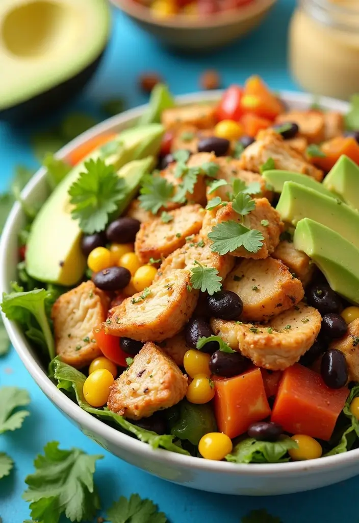 27 Whole30 Chicken Salad Recipes That Are Fresh & Creamy 9 27 Whole30 Chicken Salad Recipes That Are Fresh & Creamy - 8. Southwest Chicken Salad