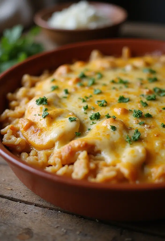 28 Cheesy Chicken and Rice Casserole Recipes That Scream Comfort - 1. Classic Cheesy Chicken and Rice Casserole