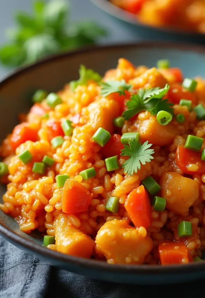 28 Cheesy Chicken and Rice Casserole Recipes That Scream Comfort - 20. Sweet and Sour Chicken and Rice Casserole