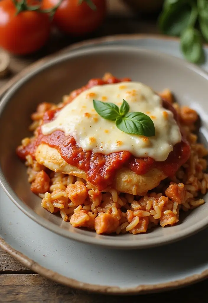 28 Cheesy Chicken and Rice Casserole Recipes That Scream Comfort - 7. Italian Chicken and Rice Bake