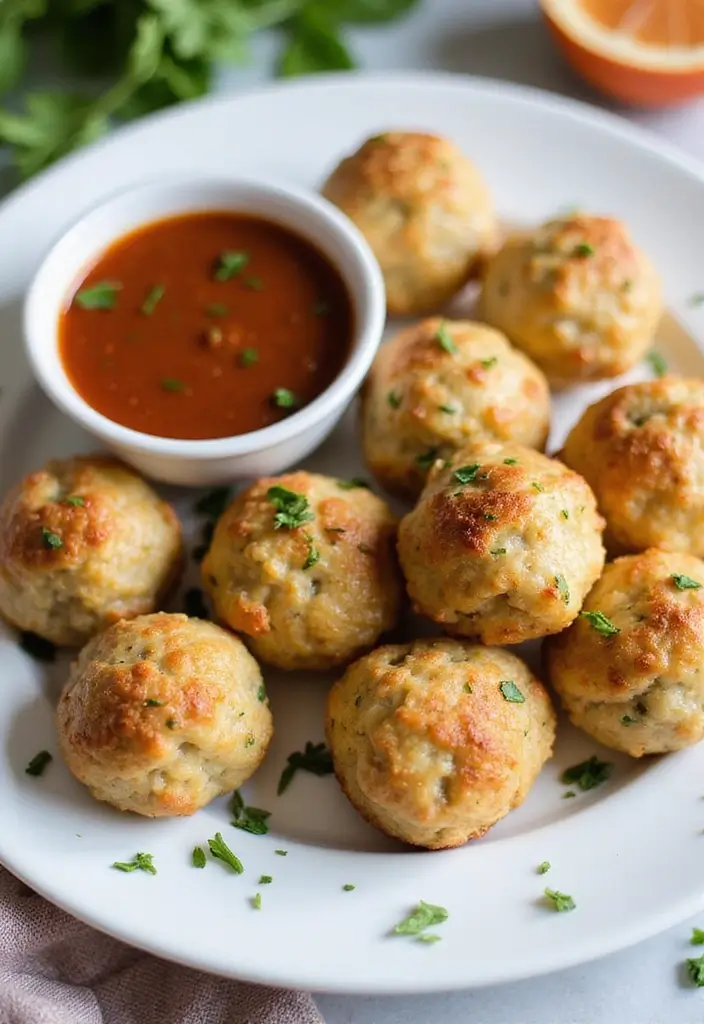 28 Chicken Goat Cheese Recipes That Feel Fancy & Delicious - 17. Chicken Goat Cheese Meatballs