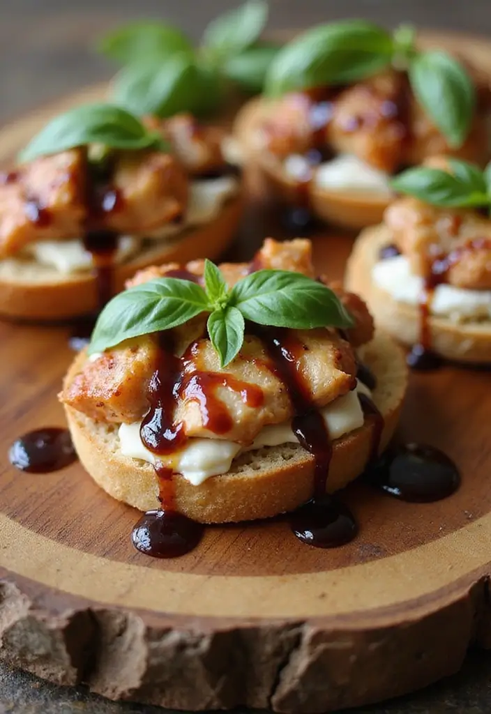 28 Chicken Goat Cheese Recipes That Feel Fancy & Delicious - 24. Chicken Goat Cheese Bruschetta