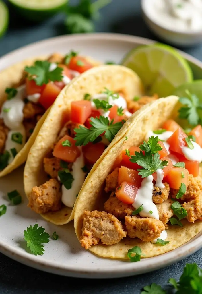 28 Chicken Goat Cheese Recipes That Feel Fancy & Delicious - 26. Goat Cheese Chicken Tacos