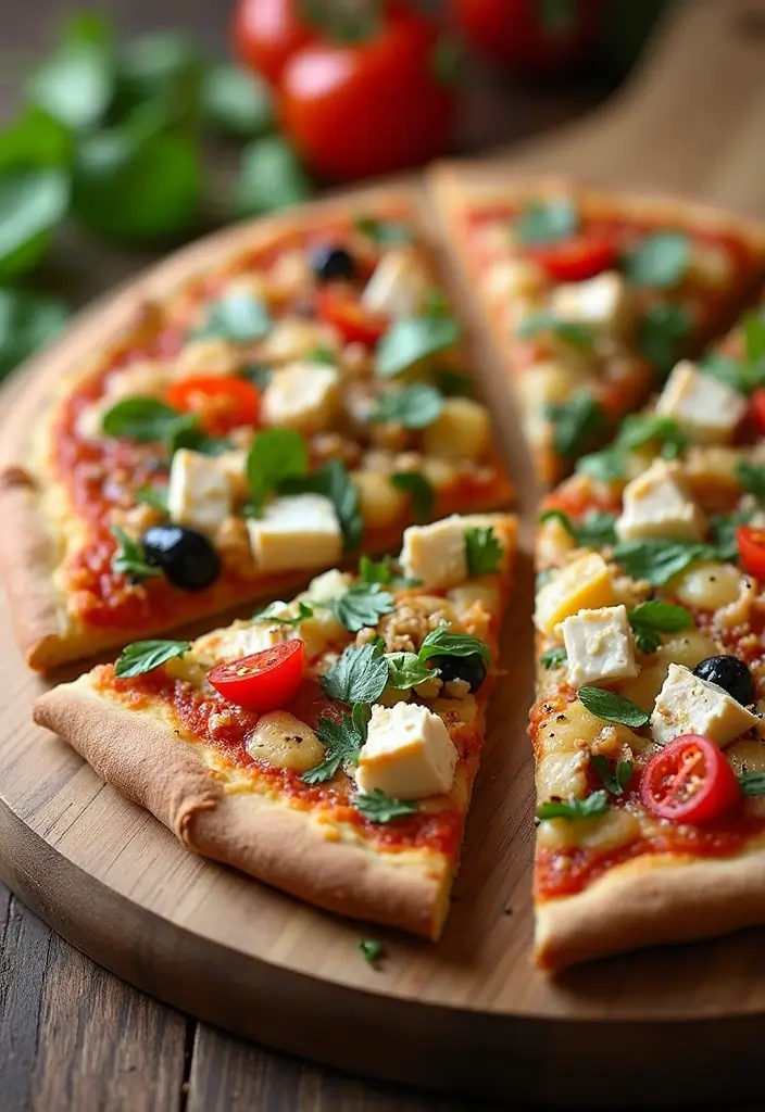 28 Chicken Goat Cheese Recipes That Feel Fancy & Delicious - 9. Chicken Goat Cheese Pizza