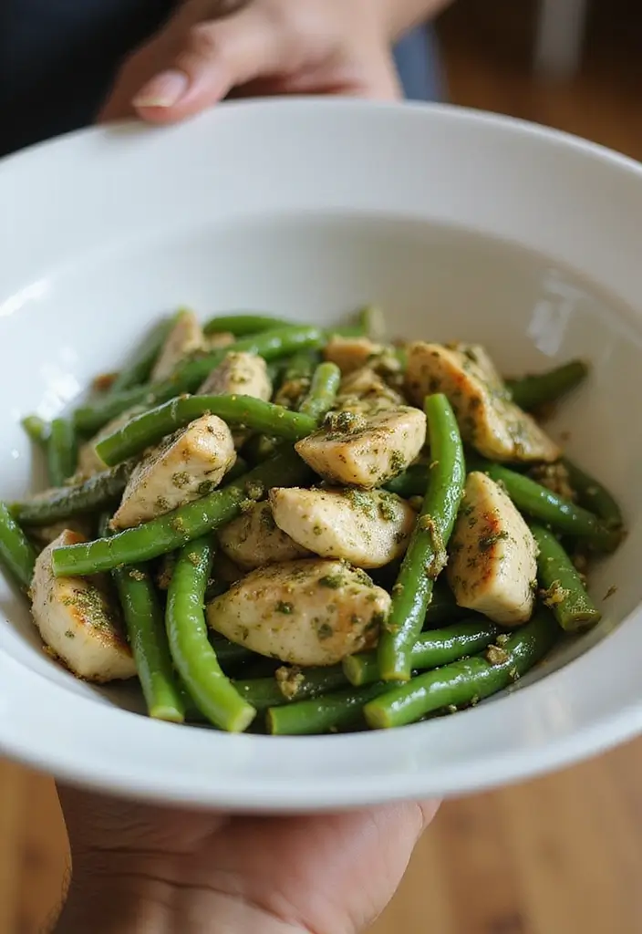28 Chicken and Green Bean Stir Fry Recipes That Are Quick & Tasty 13 28 Chicken and Green Bean Stir Fry Recipes That Are Quick & Tasty - 12. Pesto Chicken and Green Beans